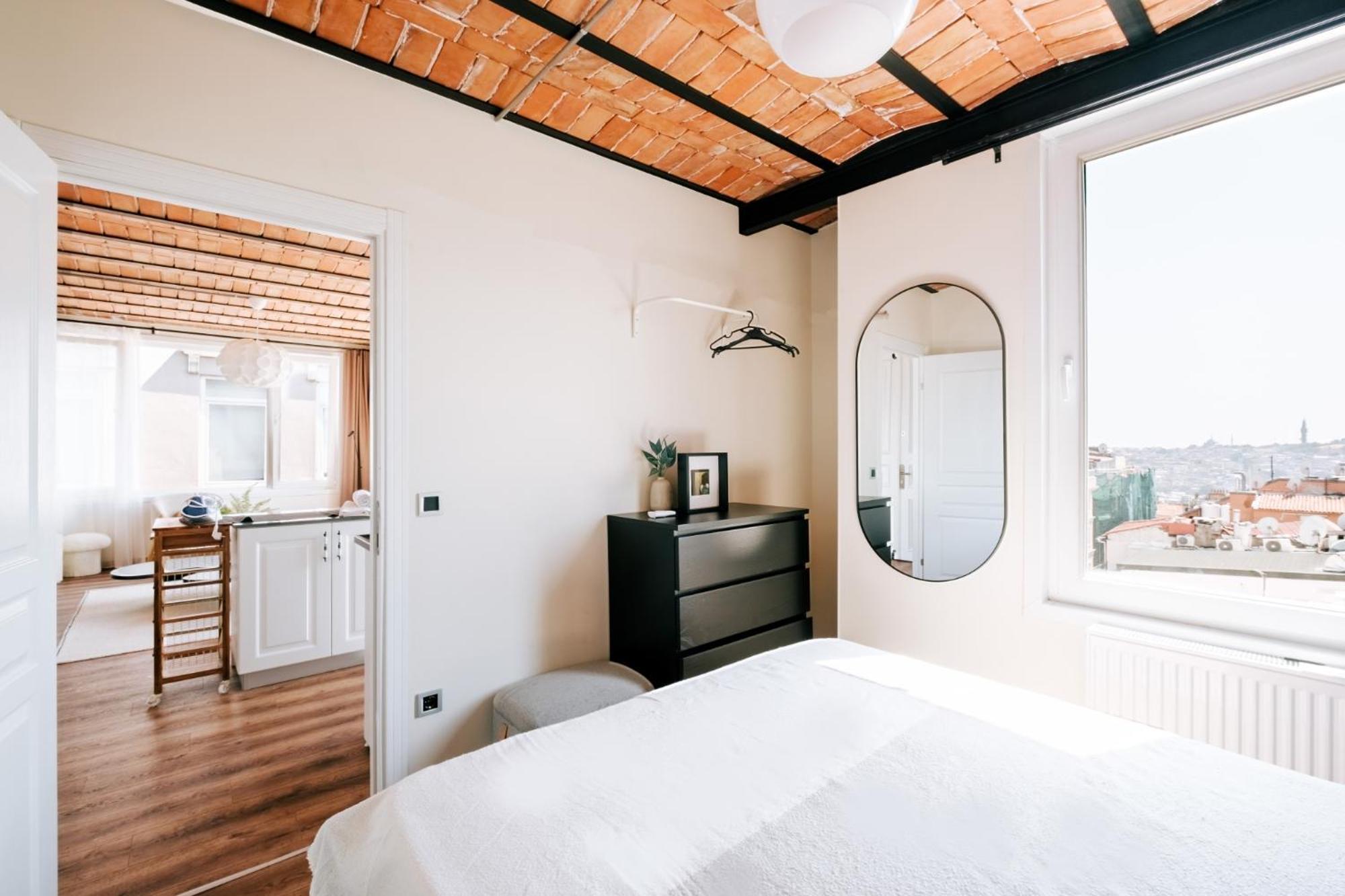 Apartamento Flat W City View Near Galata Tower In Istiklal Ave Estambul Exterior foto